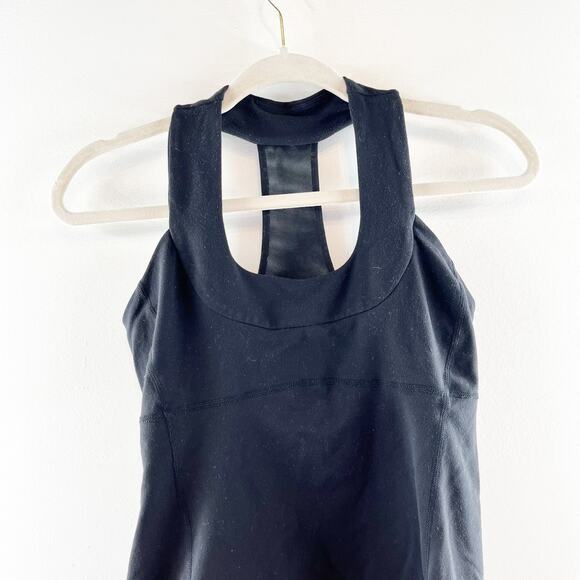 Lululemon Scoop Neck Workout Tank Top Black 6 - Picture 4 of 8